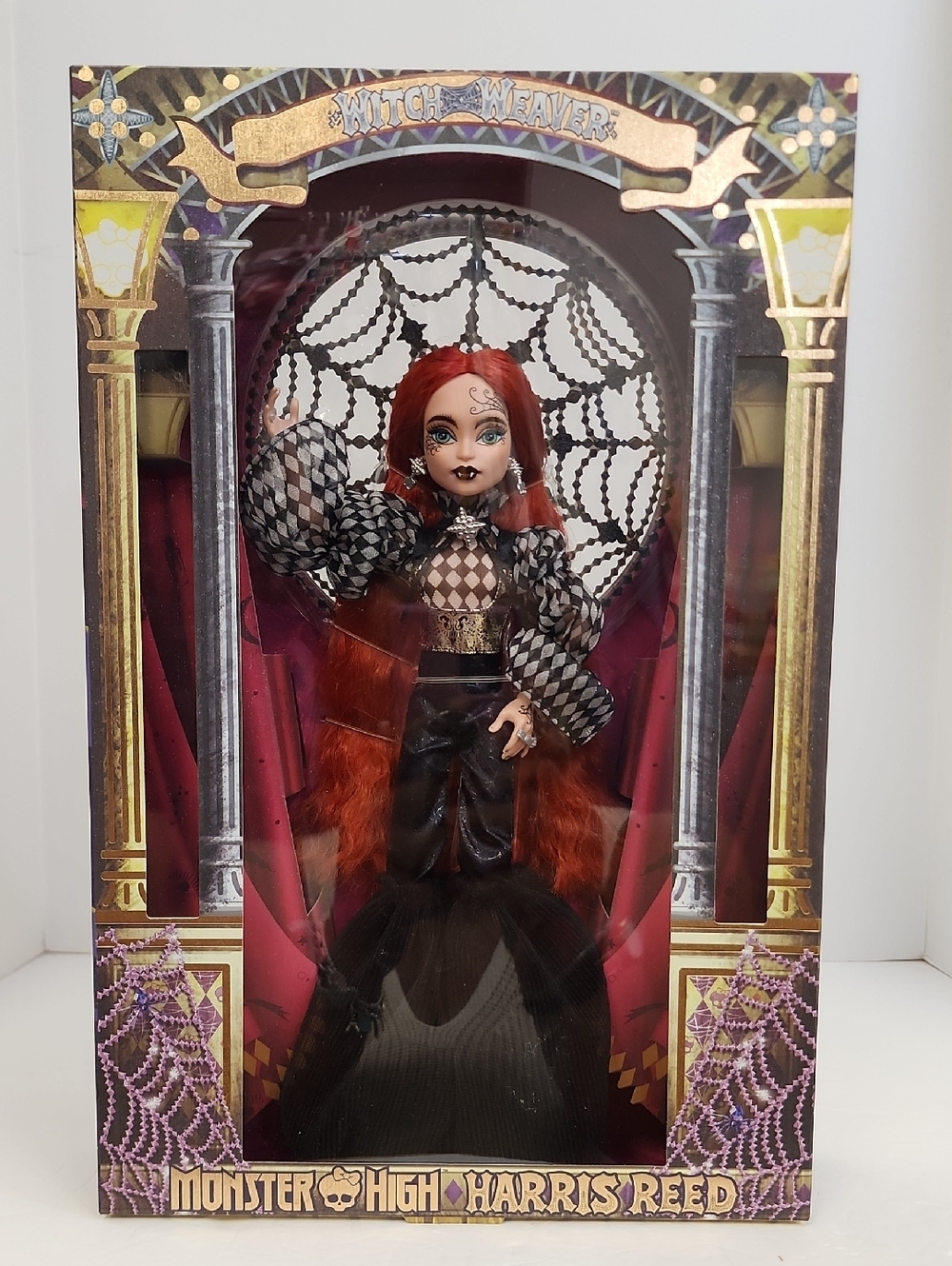 Monster High X Harris Reed Witch Weaver Doll Mattel Collector NIB